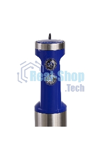 Блендер погружной Galaxy Line GL 2129, синий с серебристым, 900 Вт, 2 скорости и режим 