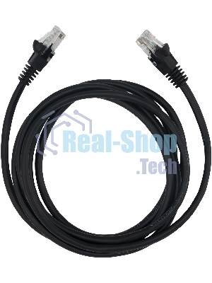Патч-корд Buro UTP 4 пары cat.5e CCA molded 2м черный RJ-45 (m)-RJ-45 (m)