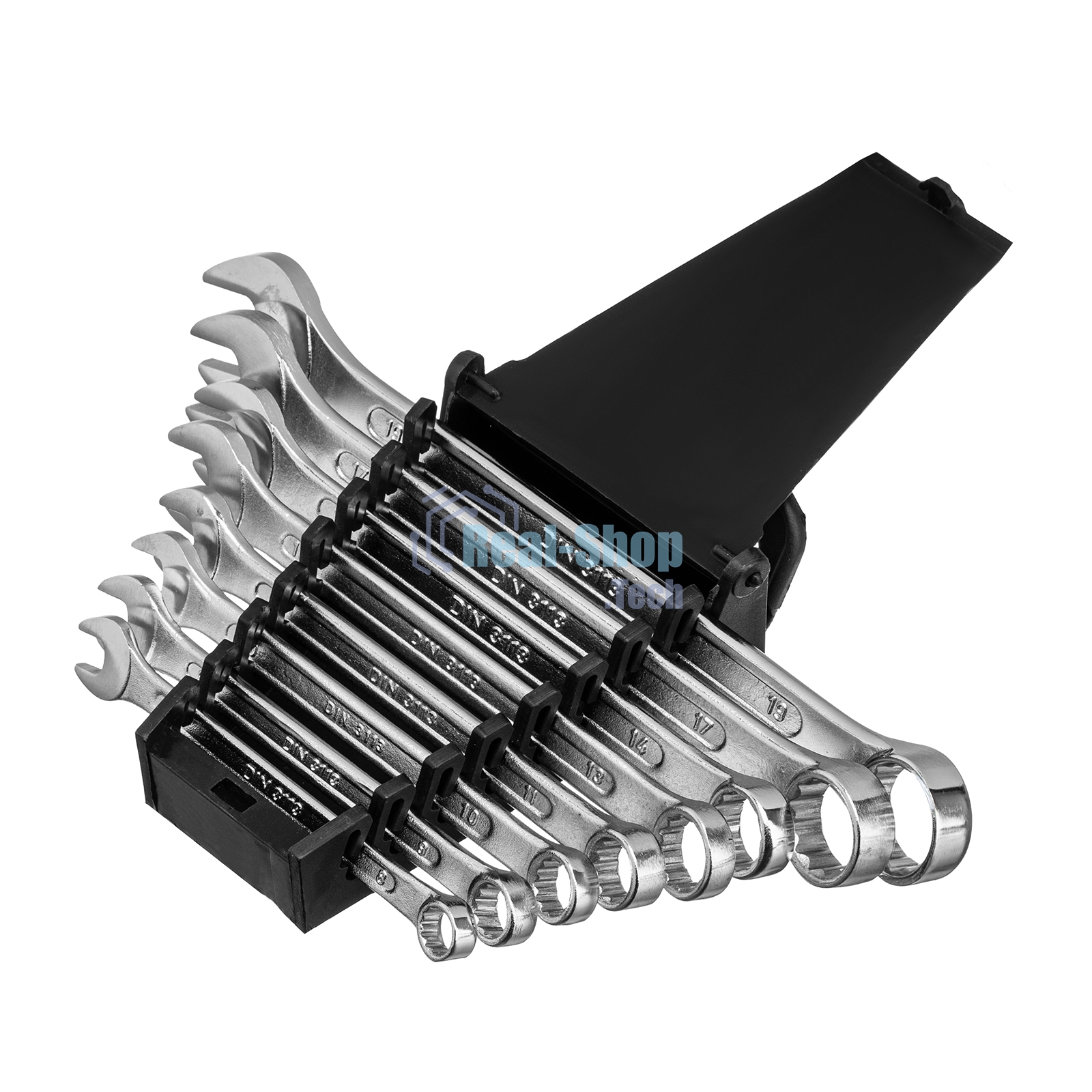 Набор комбинированных ключей Сибртех (8 - 19 мм) 8 шт.