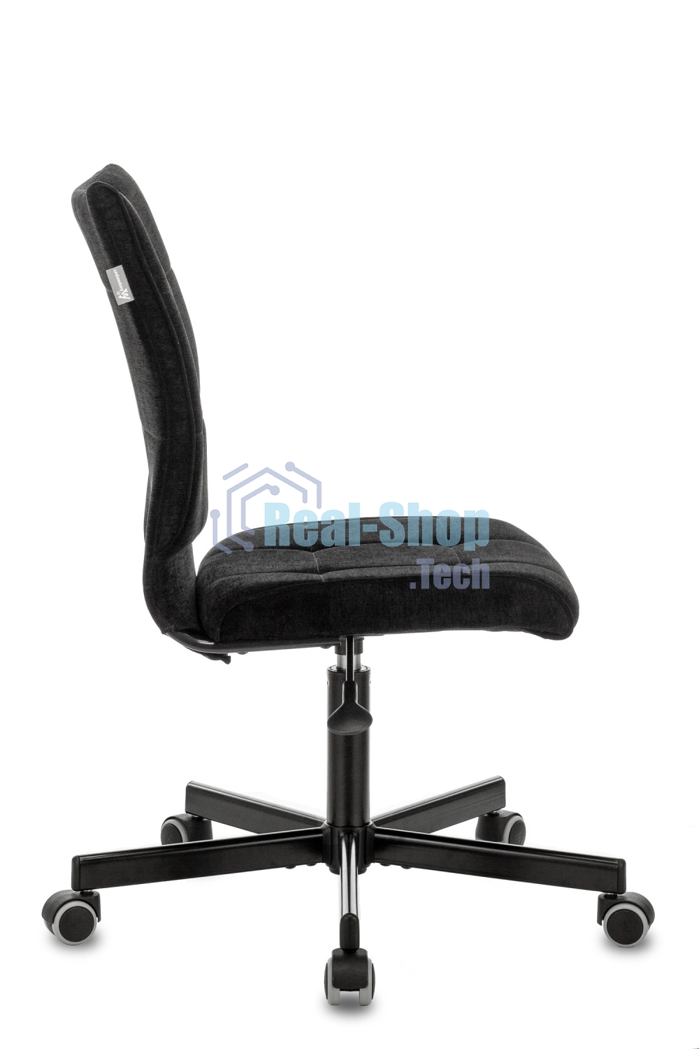 Кресло компьютерное Бюрократ CH-330M/LT-20 без подлокотников, черный, крестовина металл