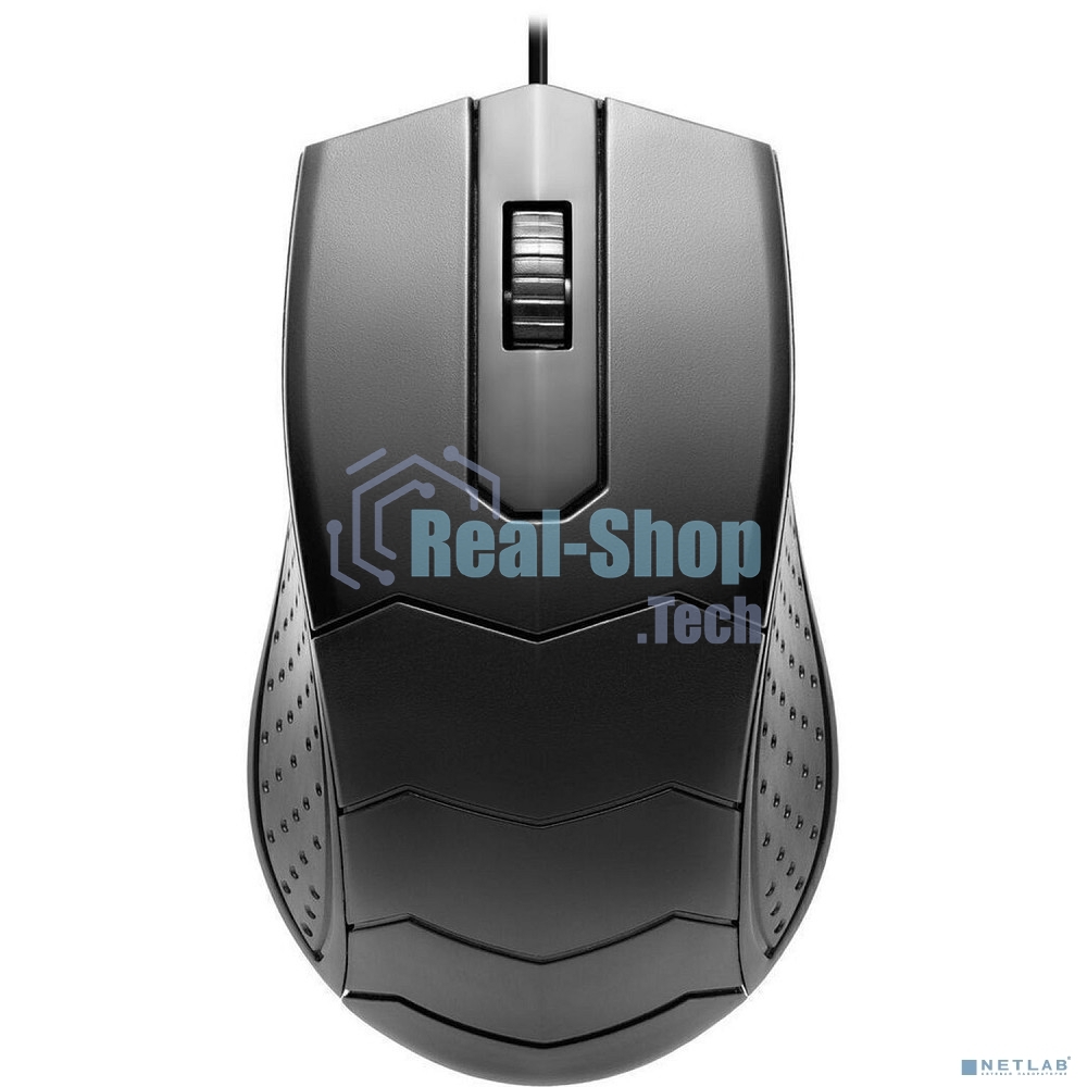 Мышь проводная Defender HIT MB-530 черный, 1000 dpi, USB, кнопки - 3