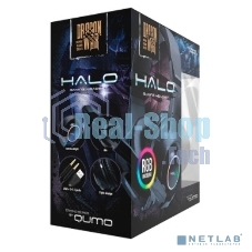 Гарнитура проводная Qumo HALO GHS0018, стерео, 2х3,5 Jack+USB(питание), с микрофоном