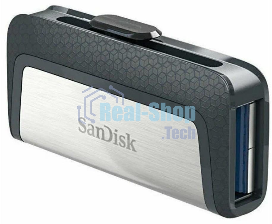 Флешка USB 256Gb SanDisk Ultra Dual, USB 3.0 - USB Type-C