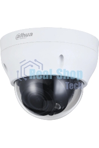 Уличная купольная IP-видеокамера Dahua 2Мп; 1/2.8” CMOS; моторизованный объектив 2.8~12 мм; механический ИК-фильтр; чувствительность 0.008лк@F1.7; сжатие: H.265+, H.265, H.264+, H.264, MJPEG; 2 потока