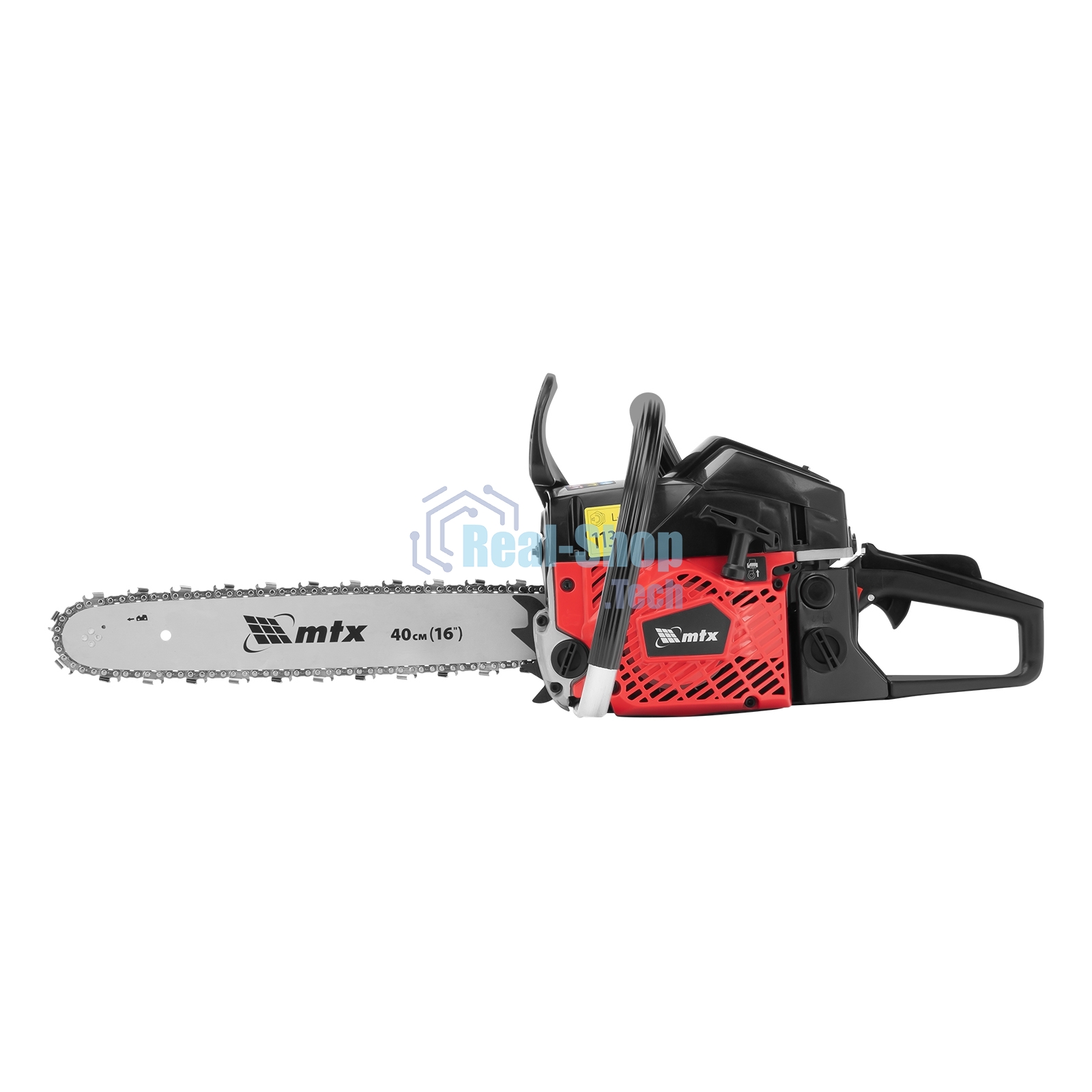 Пила цепная бензиновая MTX MS-4516, шина 40 см, 45 см 3, 2,5 л.с., шаг 0,325, паз 1,5 мм, 64 зв
