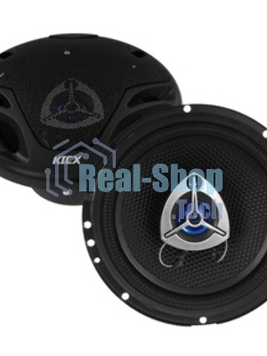 Колонки автомобильные Kicx GX-165 140Вт 92дБ 4Ом 16.5см (6 1/2дюйм) (ком.:2кол.) коаксиальные трехполосные