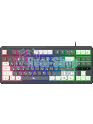 Клавиатура Oklick 711G проводная, USB Type-A, серый