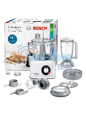 Кухонный комбайн Bosch MC812W620 1100Вт белый