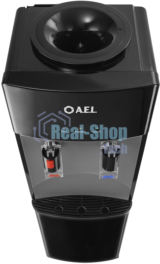 Кулер AEL LD-AEL-425 напольный электронный черный/серебристый