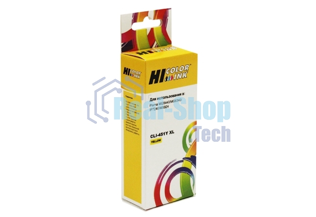 Картридж Canon PIXMA iP7240/MG6340/MG5440 (Hi-Black) CLI-451XLY, Y