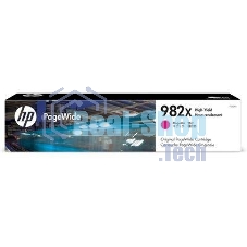 Картридж струйный HP 982X пурпурный PageWide Enterprise Color 765/780/785 T0B28A 16000 стр.