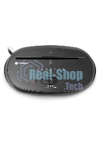 Шредер ГЕЛЕОС УМ24-4, DIN P-4 (4 ур-нь секр.), фрагмент 3,9х38мм, 17 лист (70г/м2), CD/пл.карты/скрепки/скобы, 24 литра