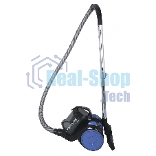 Пылесос Starwind SCV2555 черный/синий, 400/2500 Вт, уборка сухая, пылесборник контейнер 3 л