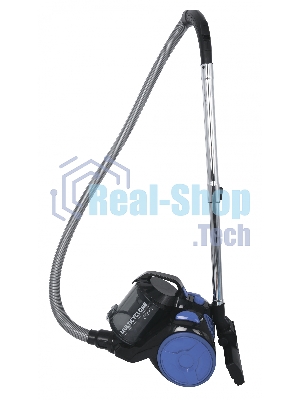 Пылесос Starwind SCV2555 черный/синий, 400/2500 Вт, уборка сухая, пылесборник контейнер 3 л