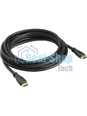 Кабель GCR Premium 1.8m HDMI 2.0, HDR, Ultra HD 4K60 Hz/5K30Hz, 3D, Ethernet 18.0 Гбит/с, OD8.0 мм, 28/26 AWG, черный