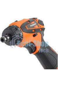 Дрель-шуруповерт аккумуляторная Patriot BR 115Li, Аккумуляторная, 16В, 2 АКБ, Кейс