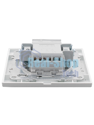 Выключатель 3-кл. СП Минск 10А белый Basic EKF ERV10-024-10