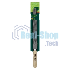 Напильник Сибртех, 250 мм, плоский, деревянная ручка