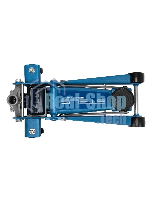 Домкрат Stels 51133 гидравлический подкатной быстрый подъем 3 т quick lift 130–465 мм профессиональный