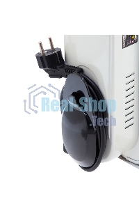 Обогреватель масляный MTX OCH-2000, белый, 2000 Вт, 20 м2, термостат