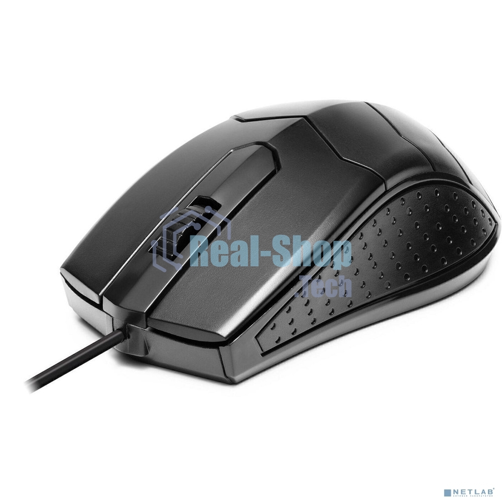 Мышь проводная Defender HIT MB-530 черный, 1000 dpi, USB, кнопки - 3