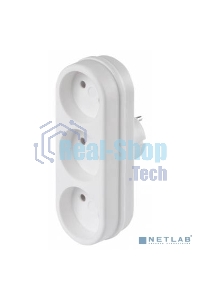 Сетевой разветвитель Buro BU-PS3-W (3 розетки) белый (пакет ПЭ)