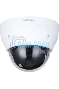 Уличная купольная IP-видеокамера Dahua 2Мп; 1/2.8” CMOS; моторизованный объектив 2.8~12 мм; механический ИК-фильтр; чувствительность 0.008лк@F1.7; сжатие: H.265+, H.265, H.264+, H.264, MJPEG; 2 потока