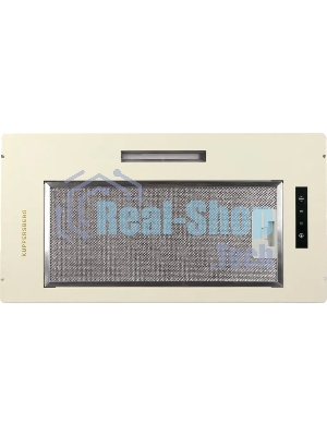 Вытяжка встраиваемая Kuppersberg Intouch 60 C бежевый, 55 см, 1000 м³/ч, 41 дБ