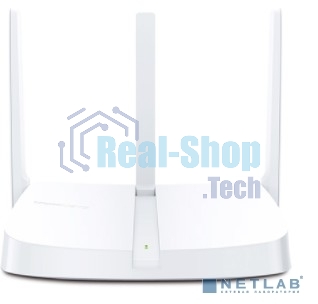 Роутер Mercusys MW306R 300 Mbps Multi-Mode Wireless N Router, 3 × Fixed External Antennas, 3× 10/100 LAN Port, 1× 10/100 WAN Port, 4 in 1- Access Point/Router/Range extender/WISP Mode, WPS/Reset Button, Parental Controls, Guest Network