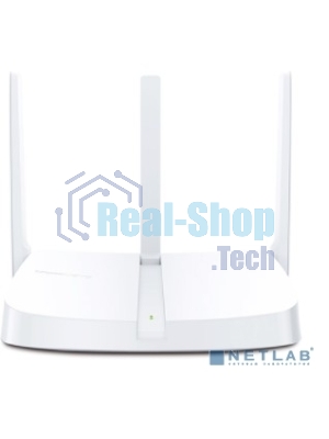 Роутер Mercusys MW306R 300 Mbps Multi-Mode Wireless N Router, 3 × Fixed External Antennas, 3× 10/100 LAN Port, 1× 10/100 WAN Port, 4 in 1- Access Point/Router/Range extender/WISP Mode, WPS/Reset Button, Parental Controls, Guest Network