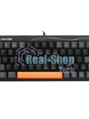 Клавиатура проводная Defender Black Raven GK-417, USB, черный