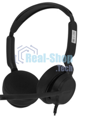 Гарнитура Yealink UH42 Dual UC чёрный, проводная, USB