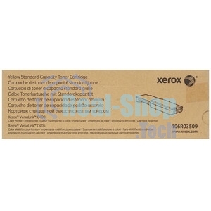 Картридж лазерный Xerox 106R03509 желтый для VersaLink C400/C405 2500 стр(Channels)