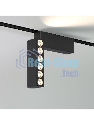 Трековый светильник Flat Magnetic 6W 4000K Insight (чёрный) 85090/01