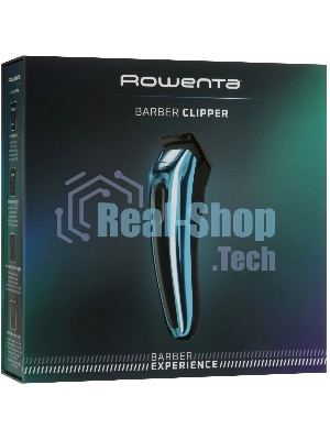 Машинка для стрижки Rowenta TN1551E0 серебристый/черный (насадок в компл:12шт)