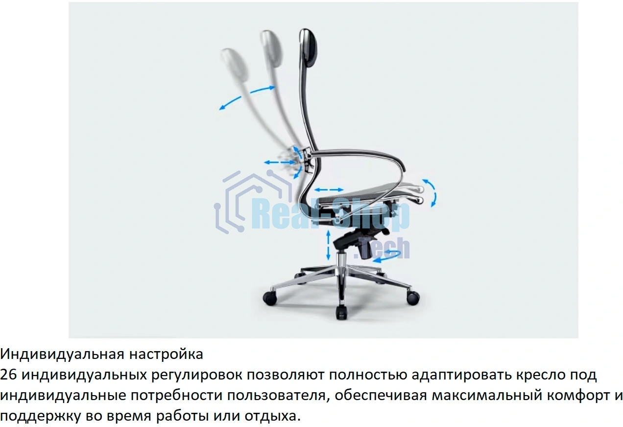 Кресло компьютерное Samurai SL-1, Черный A.2.1.49 zA.2.1.49