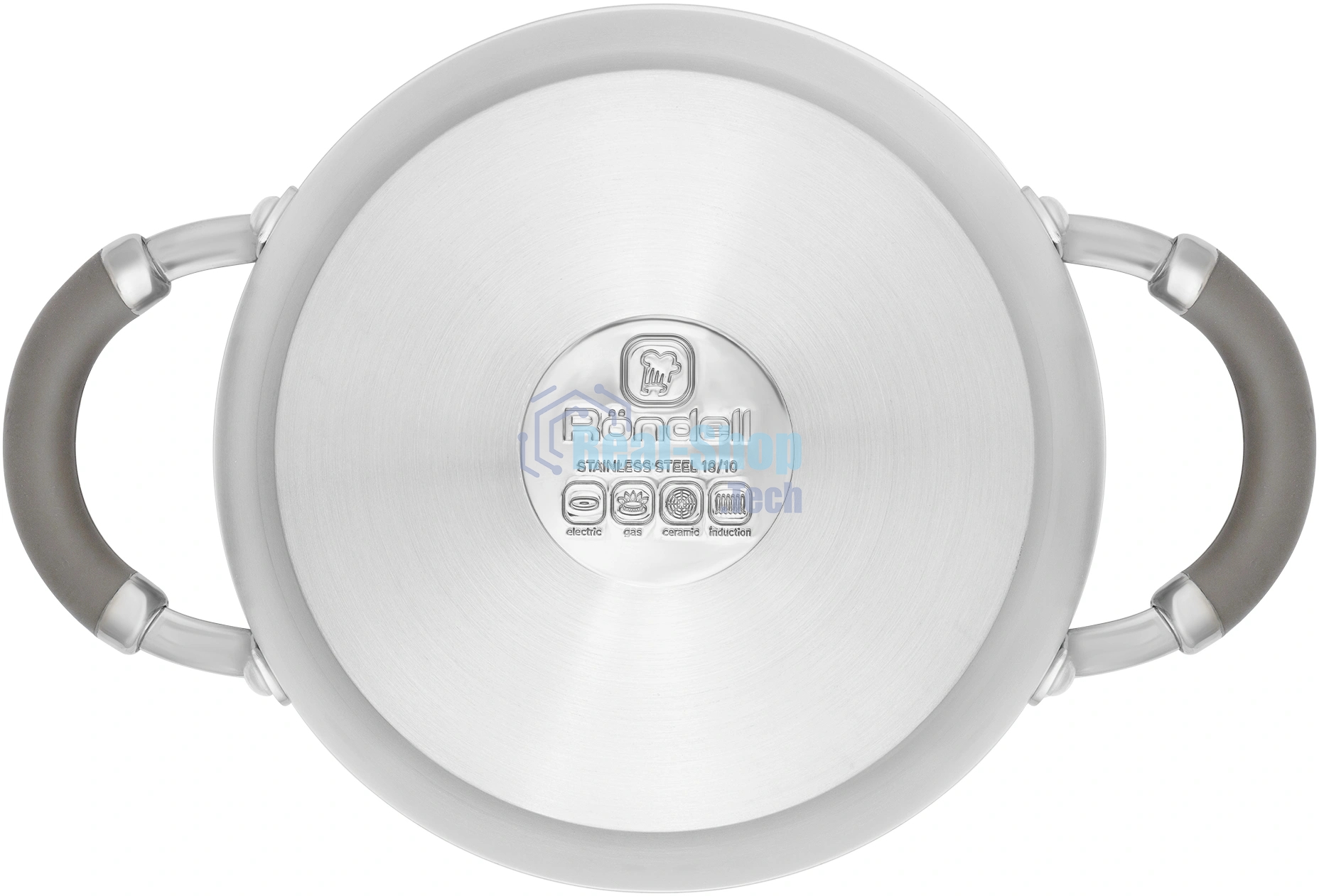 Кастрюля Rondell RDS-755 Balance 5 л 24 см, нержавеющая сталь 18/10, с крышкой