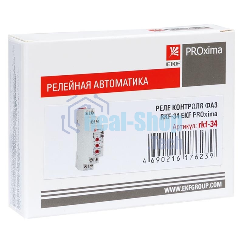 Реле контроля фаз RKF-34 EKF PROxima