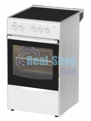 Плита электрическая Darina 1B EC 331 606 W белый/черный, конфорок 3 шт, духовка 50 л, 50 см x 85 см x 56 см
