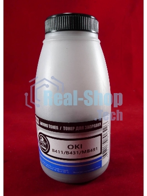 Тонер OKI B411/B431/MB461/MB471/MB491 Black (фл. 100г) B&W Premium (Tomoegawa) фас. Россия