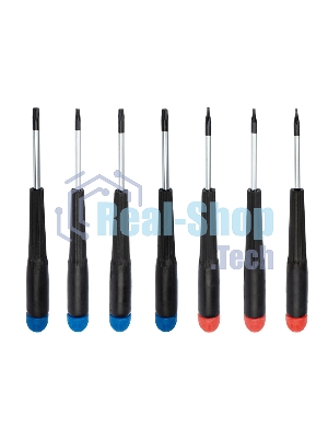 Набор часовых отверток TORX 7 предметов Rexant