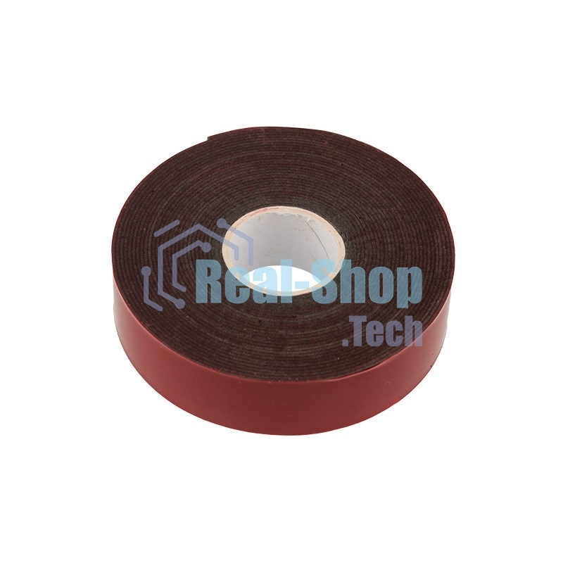 Двухсторонний скотч Rexant, серый, на HBA акриловой основе, 20 мм, ролик 5 м