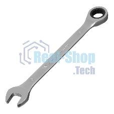 Ключ комбинированный трещоточный Matrix, 15 мм, CrV, зеркальный хром