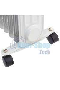 Обогреватель масляный MTX OCH-2000, белый, 2000 Вт, 20 м2, термостат