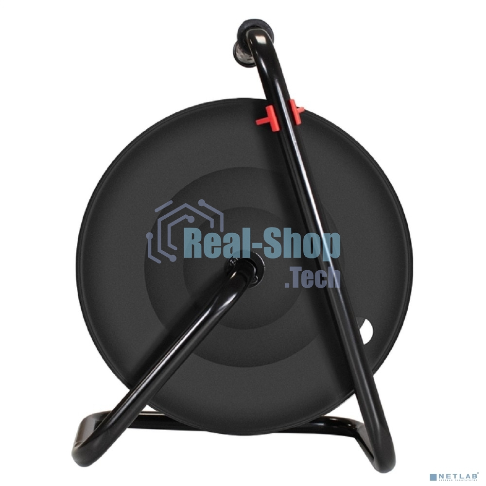 Удлинитель на катушке ExeGate industrial ECS-10-3-50 (4 евророзетки с заземлением, IP20, 50 м, защита от детей, защита от перегрузки, 3х1,0 мм2, 10А/2.3 кВт)