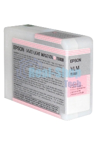 Картридж струйный Epson C13T580B00 светло-пурпурный (80мл)