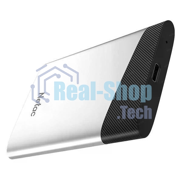 Внешний SSD Netac Z6S 240Gb USB 3.2 Gen 2 Type-C External SSD, R/W up to 550MB/480Mb/s,with USB-C to USB-A cable and USB-A to USB-C adapter