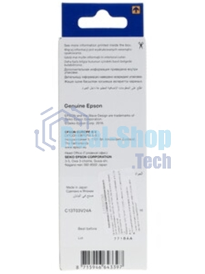 Картридж струйный Epson L101 C13T03V24A синий (70мл) для Epson L4150/L4160/L6160/L6170/L6190