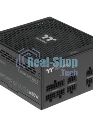 Блок питания Thermaltake Toughpower GF1 ARGb RTL (PS-TPD-0650F3FAGE-1), 650Вт, 80 PLUS Gold, 140мм, модульный, черный