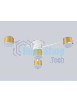 Потолочный светильник Ambrella light FL51720/4 WH/GD белый/золото GX53/4 max 12W 645*135